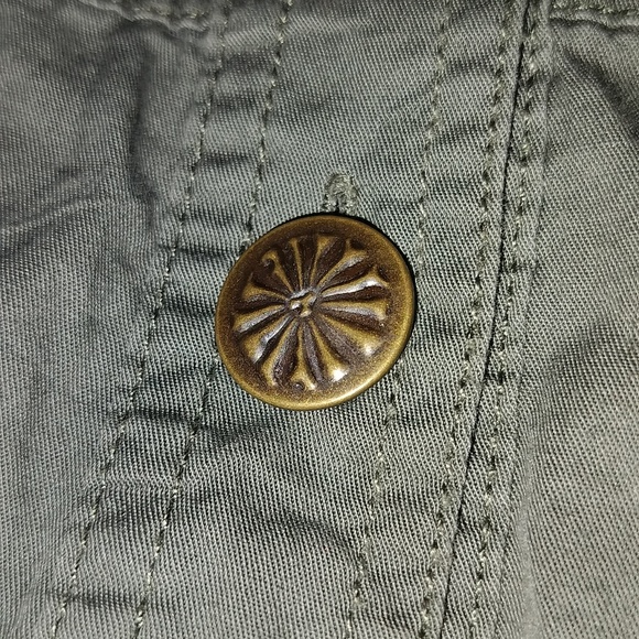 Vintage MD Venice Military Style Button Down Blouse - Picture 8 of 8